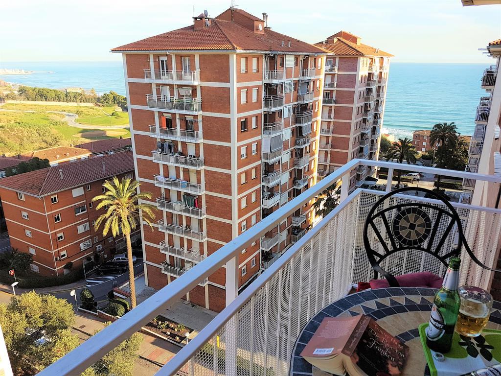 Helena Seaview & Beach-Apartment Montgat Eksteriør bilde